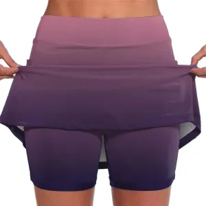 aihihe Golf Skirts for Women with Shorts Pink Dress Shorts Black Cotton Linen Skirt Women
