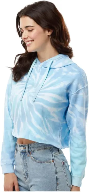 Colortone Ladies Cropped Hoodie - Cropped Sweatshirt for Teen Girls