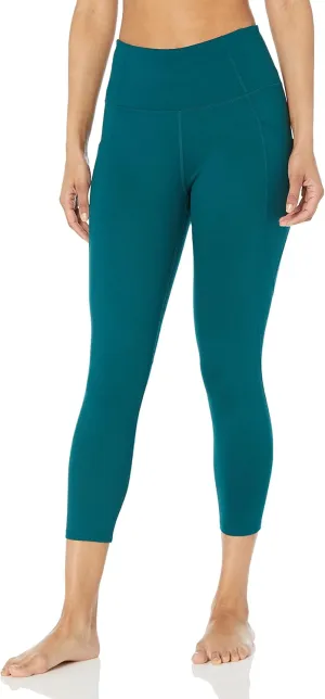 Core 10 Women's All Day Comfort High-Waist Side-Pocket Capri Yoga Legging