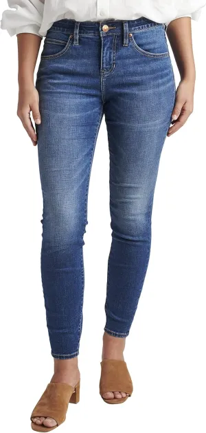 JAG Jeans Women's Petite Cecilia Mid Rise Skinny Jeans-Legacy