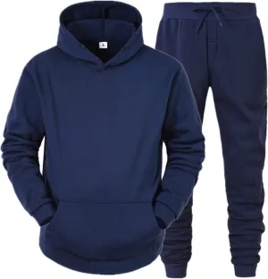 Mens Tracksuit 2 Piece Summer Men Tracksuits Hooded Athletic Sweatsuits Casual Running Jogging Sport Outfit