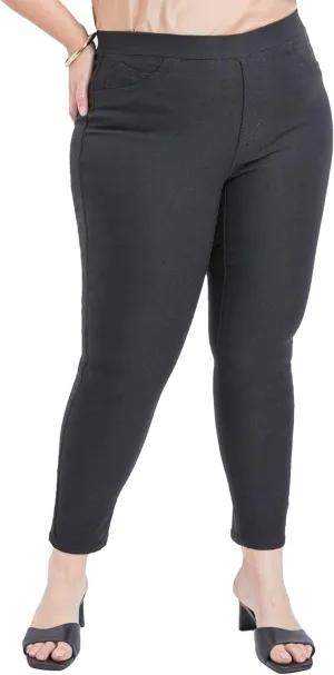 Royalty For Me Womens by YMI Jeans Women Plus Size Wannabettabutt Mid-Rise Jegging