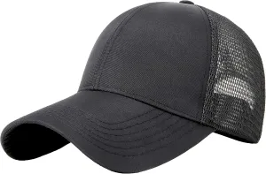 Unisex Plus SizeTrucker Hat Adjustable Snapback Mesh Baseball Cap