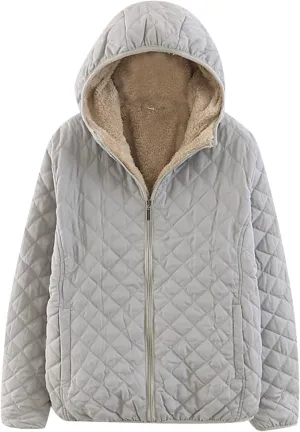 Women'S Down Jackets & Parkas Reversible Jacket Women Corduroy Puffer Jacket Women Knee Length Coats For Women